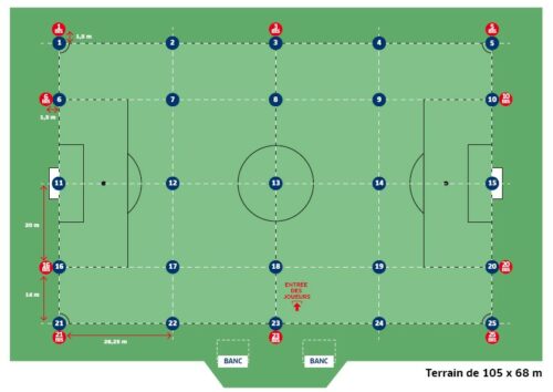 Eclairage Terrain De Football Speqtris Sport Stopled