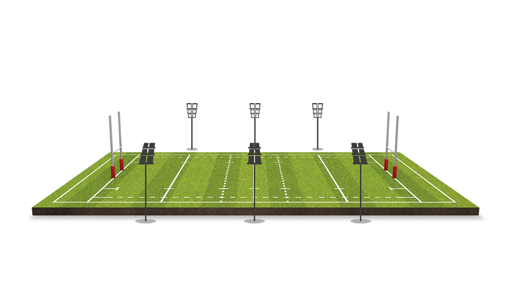 Rugby Field Lighting - Speqtris Sport